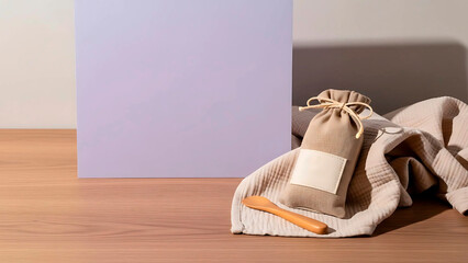 eco-Friendly Packaging Mockup – 3D Render