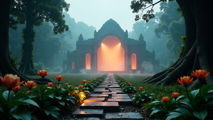 Path to the Lost Stage: Uncovering a Mystical Jungle Venue