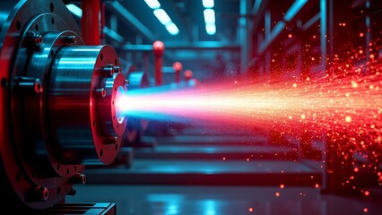 Particle accelerator generates powerful energy beam in lab