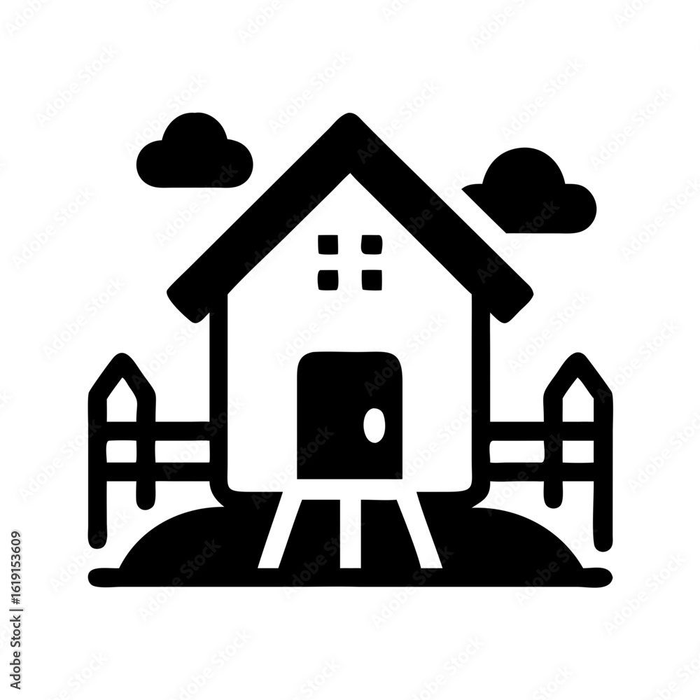 Poster minimalist black background for use as a backdrop or design element in digital projects