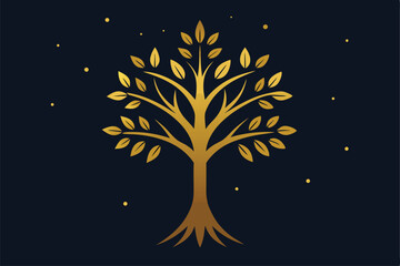 vector illustration of a tree