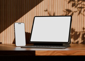Responsive Web Design and website Mockup, Devices Mock up, Smartphone desktop tablet laptop template Mockup
