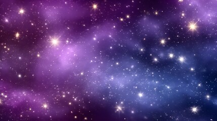 Fototapeta premium A vast expanse of space filled with shimmering stars.