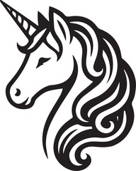Tribal Wolf Vector – Black and White Tattoo Style Illustration