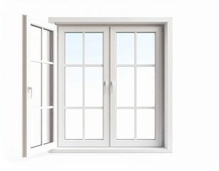 a window with a minimalist design. side view.