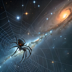spider on the web