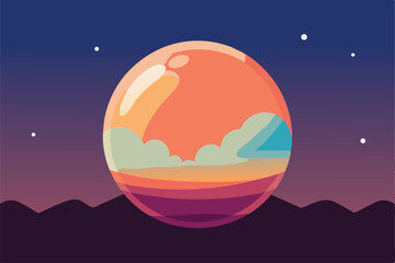 Fototapeta premium planet earth in space