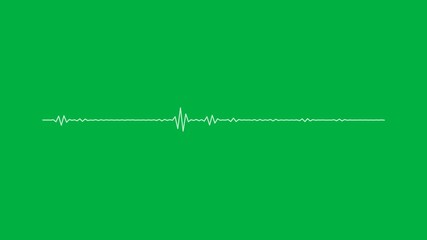 green heartbeat background. Medical monitor displaying a green heartbeat. green medical background with heartbeat. green medical background