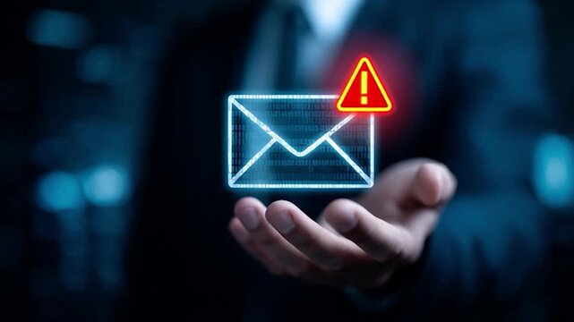 Cybersecurity Threat: Phishing Email Warning