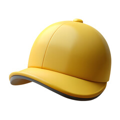 Fototapeta premium yellow hard hat isolated