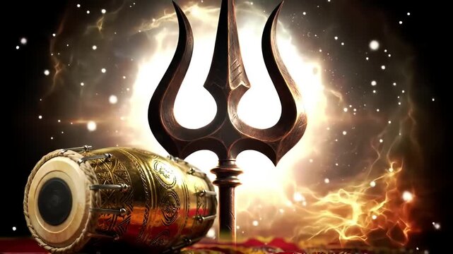 Amazing Shiv damru