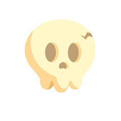 Simple Cartoon Skull