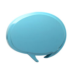 3d chat bubble icon illustration. Dialogue symbol Background isolated 3d. Plastic style icon