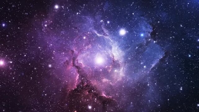 Nebula Dust Particles (Deep Space)

Floating stardust in cosmic nebula clouds, subtle motion, dreamy and surreal galactic background, looped