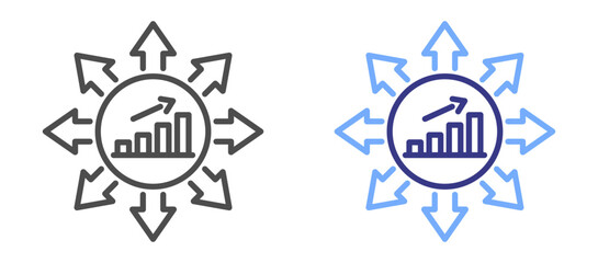 Business Strategy icon color