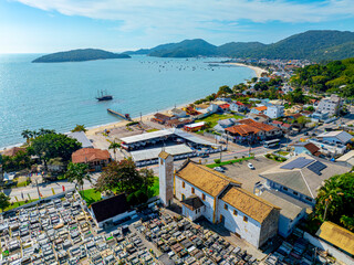 view of the city of Porto Belo