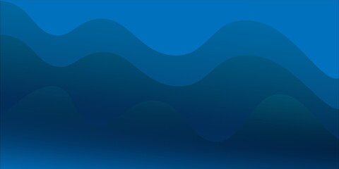 MobileBlue curves abstract with gradient background.
