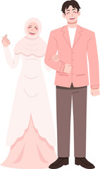 Wedding Couple Character