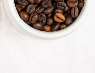 cup of coffee beans
