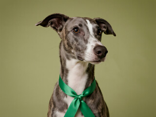 Rescued Greyhound in Studio – Dog Day - Galgo rescatado en estudio – Día del Perro