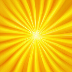 yellow background, central radiating light, Dingdar theme, whimsical and playful, bright and cheerful, smooth gradients, dynamic and lively atmosphere