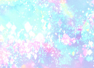 Fantastic rainbow shining background