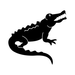 Crocodile Icon Vector