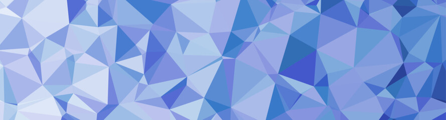 Abstract Delaunay Voronoi trianglify polygon mosaic gradient background illustration