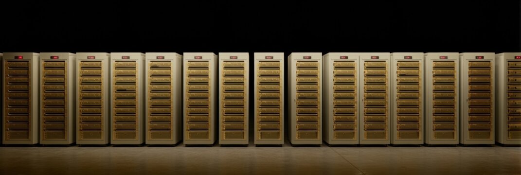 High-Quality Crypto Mining Farm Server Racks in Secure Data Center for Professional Blockchain Growth and Reliable Digital Marketing Content