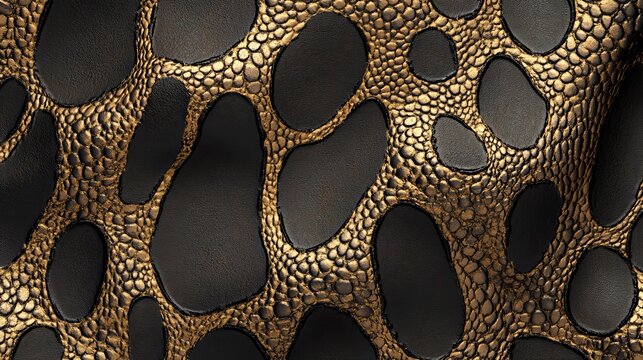 A luxury animal leather pattern from snake or crocodile skin