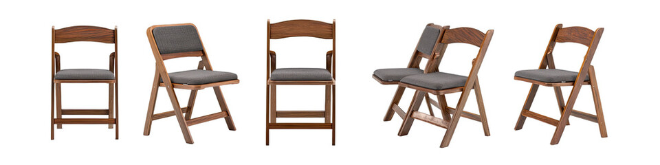 Wooden Folding Chairs