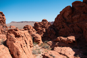 Mojave Desert Valley Of Fire