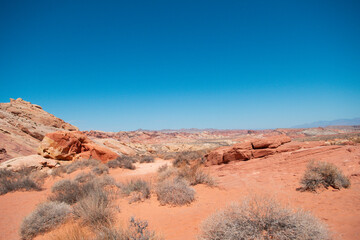 Mojave Desert Valley Of Fire