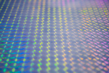 Holographic rainbow foil iridescent texture abstract hologram background