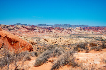 Mojave Desert Valley Of Fire