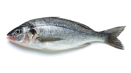 Obraz premium fish on white background