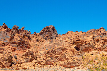 Fototapeta premium Mojave Desert Valley Of Fire