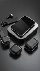 mobile phone and pen on the table