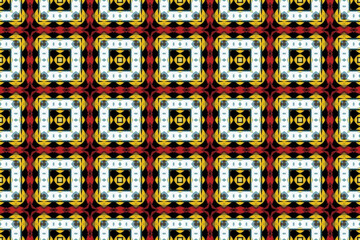 Seamless Background Luxury Art Textile Interior Perspective Fabric Symmetric Cloth Wallpaper Texture Template Tile Digital Design Endless Shape Graphic Visual Decoration Geometric Fashion Pattern.