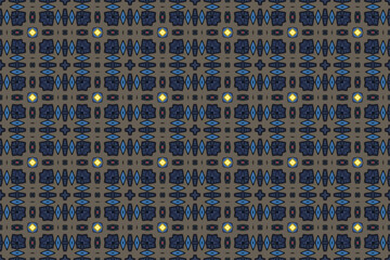 Seamless Background Luxury Art Textile Interior Perspective Fabric Symmetric Cloth Wallpaper Texture Template Tile Digital Design Endless Shape Graphic Visual Decoration Geometric Fashion Pattern.