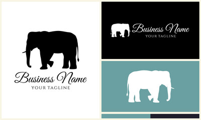 Elephant Logo Design Variations. (12)