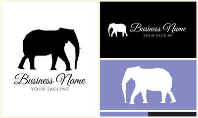 Elephant Logo Design Variations. (8)