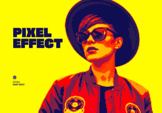Pixel Photo Effect
