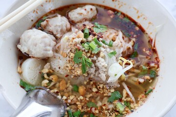 Thai Pork Noodles