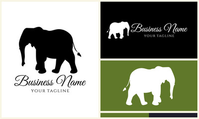 Elephant Logo Design Variations. (42)