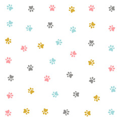seamless background with flowers