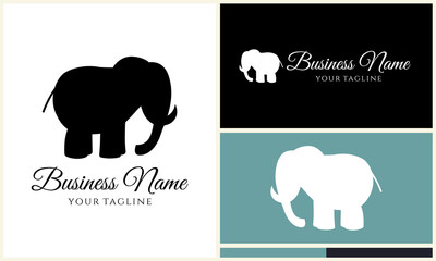 Elephant Logo Design Variations. (18)