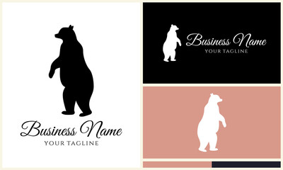 Bear Logo Design Variations. (6)