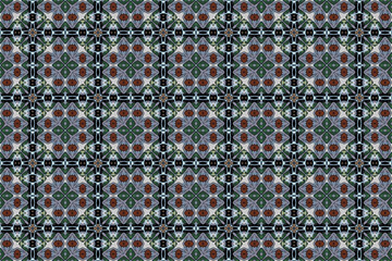 Seamless Texture Fabric Luxury Geometric Fashion Interior Perspective Graphic Cloth Background Design Digital Art Tile Endless Textile Visual Symmetric Template Wallpaper Decoration Shape Pattern.