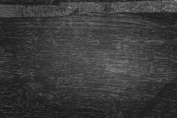 Blank wide screen Real chalkboard background texture in college concept for back to school panoramic wallpaper for black friday white chalk text draw graphic. Empty surreal room wall blackboard pale.
